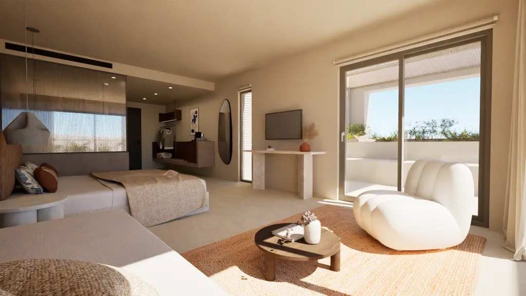 Room, ARATO by E•GEO, Kos