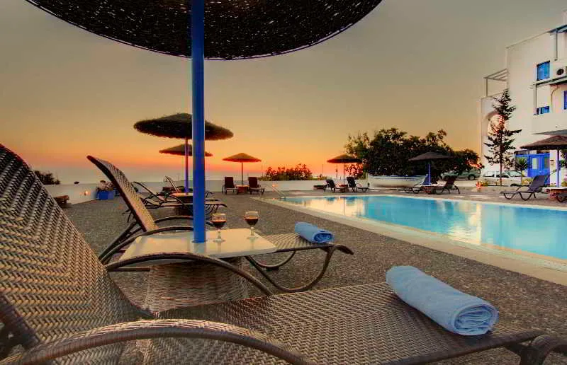 Pool, Caldera Romantica, Santorini