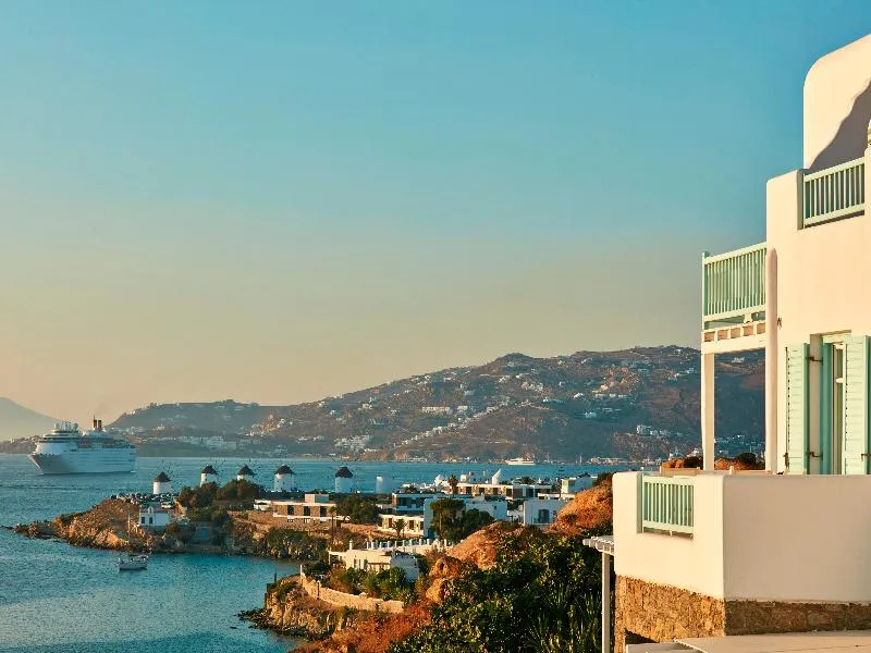 General view, Bill & Coo Suites and Lounge, Mykonos