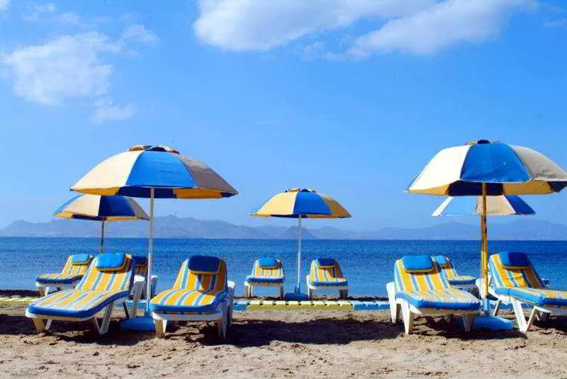 Beach, Kipriotis Maris Suites, Kos