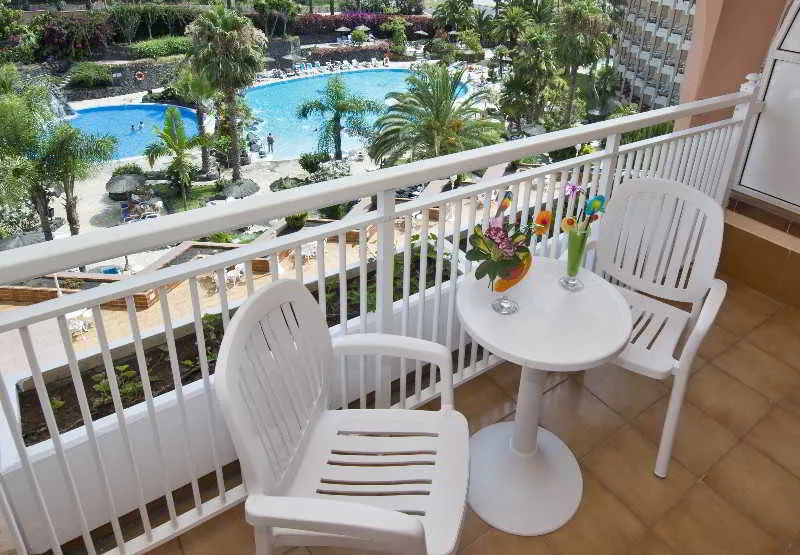 Terrace, Hotel Puerto Palace, Tenerife