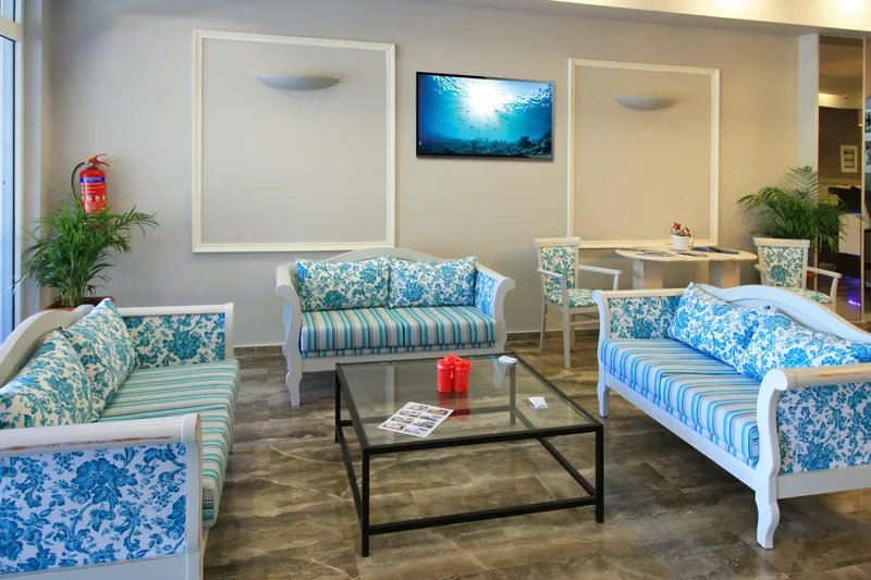 Lobby, Silver Bay Hotel, Corfu