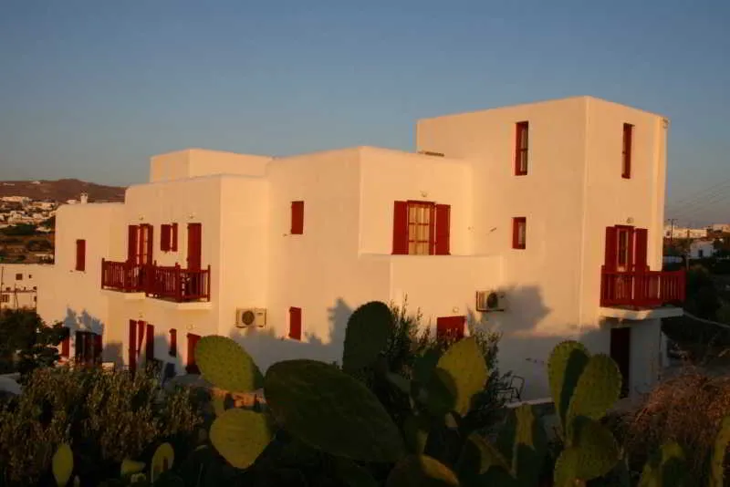 General view, Charissi, Mykonos