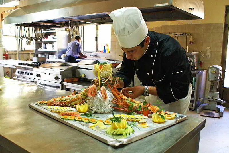 Restaurant, Oskars Studios & Apartments, Kefallinia