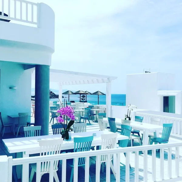 General view, The George Hotel, Mykonos