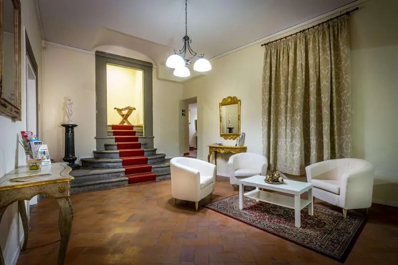 Lobby, Hotel La Scaletta, Florence