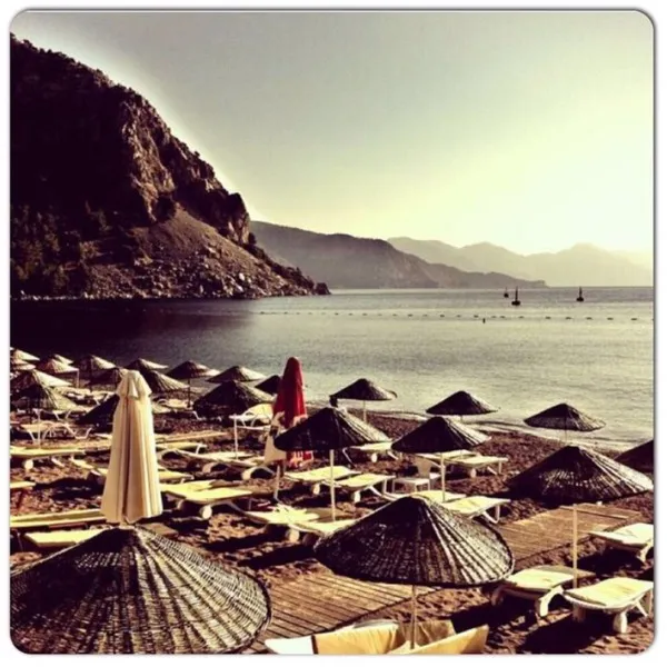 Beach, Meril Hotel, Dalaman