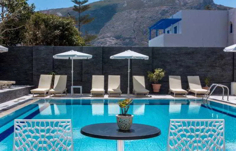 Pool, Santellini Hotel, Santorini
