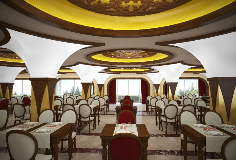 Restaurant, Primasol Serra Garden, Antalya