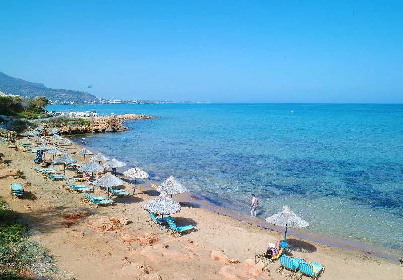 Beach, COOEE Kyknos Beach Hotel & Bungalows, Crete