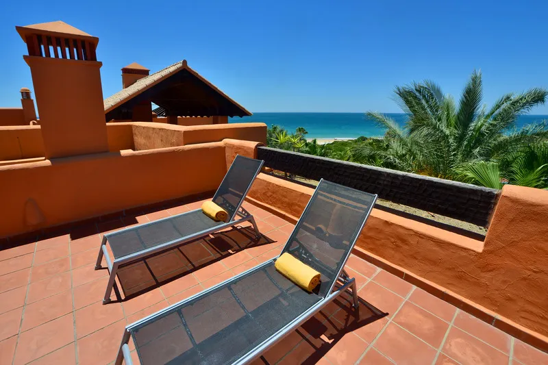 Terrace, Aparthotel Novo Resort, Costa De La Luz