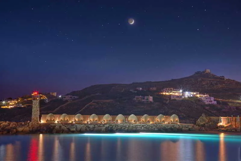 General view, Santa Marina, Mykonos