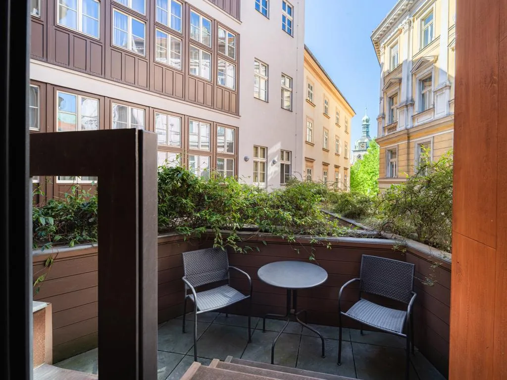 DOUBLE WITH BALCONY Room, EA Hotel Embassy Prague, Prague
