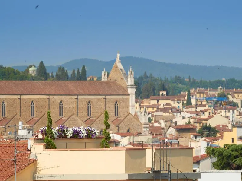 Terrace, Forte16 Apartments View & Spa, Florence