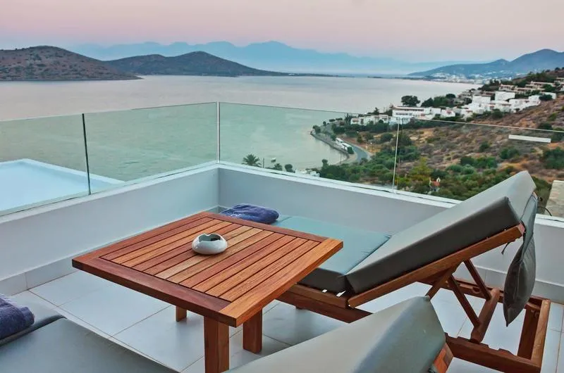 JUNIOR SUITE DELUXE WITH PRIVATE POOL Room, Royal Marmin Bay Boutique & Art Hotel, Crete