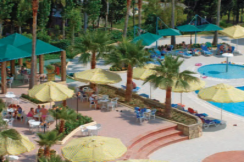 Terrace, Iz Flower Side Beach, Antalya