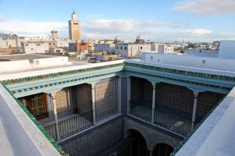 General view, Palais Bayram, Tunisia