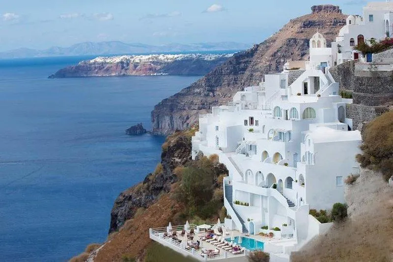 General view, Tzekos Villas, Santorini