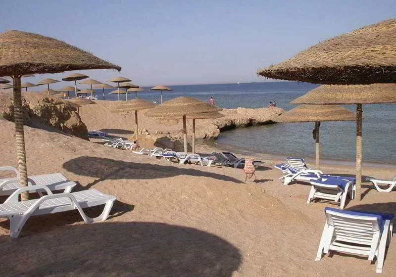 Beach, Charmillion Sea Life Resort, Red Sea Riviera
