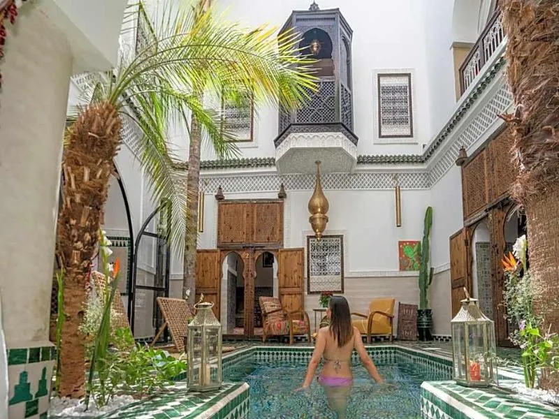 General view, Riad Yalla Habibi, Marrakech