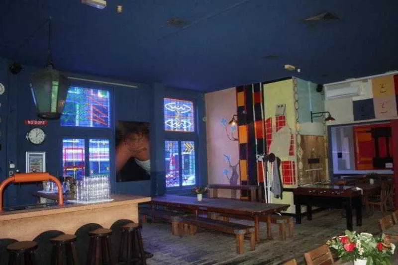 Lobby, Hans Brinker Hostel, Amsterdam