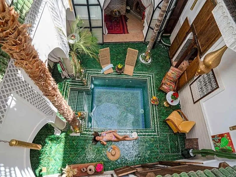 General view, Riad Yalla Habibi, Marrakech