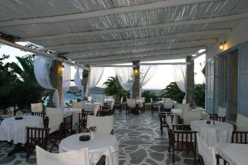 Restaurant, Zephyros Hotel, Mykonos