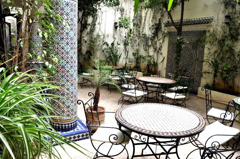 General view, Riad Jardin Chrifa, Fez