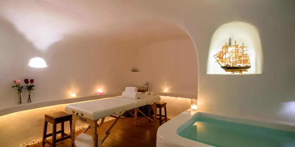 Lobby, Fanari Villas, Santorini
