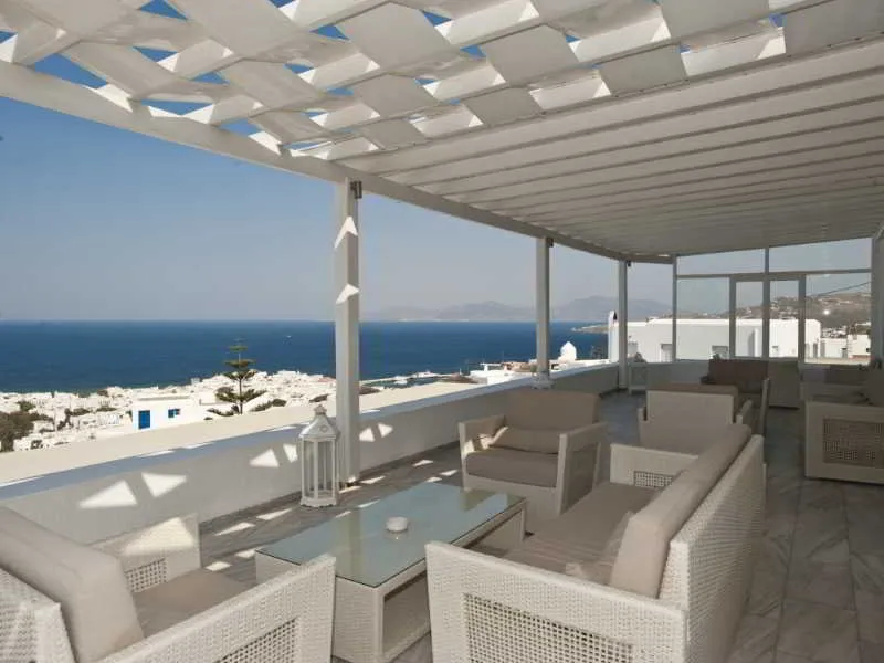 General view, Alkyon, Mykonos