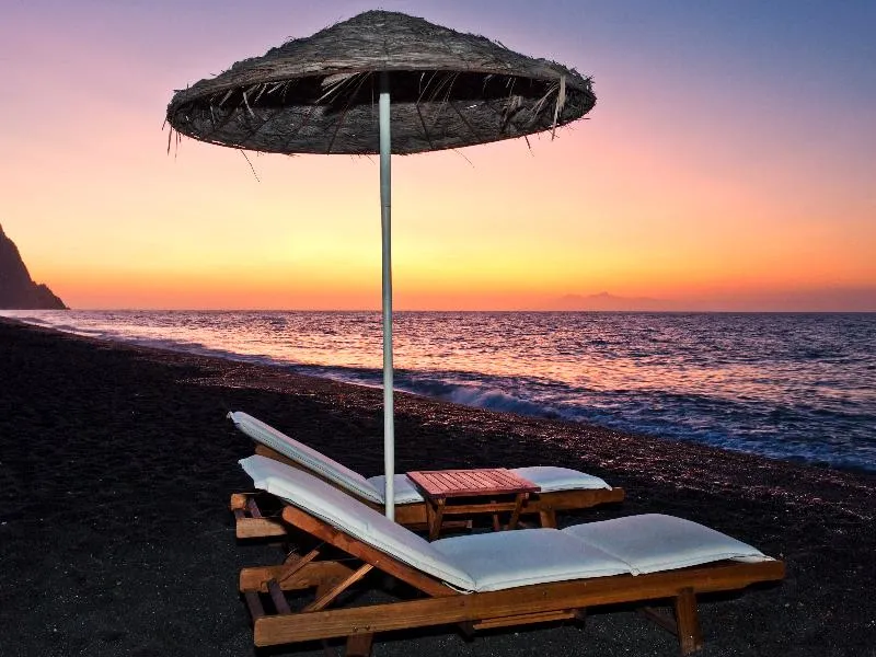 Beach, Atlantis Beach Villas, Santorini