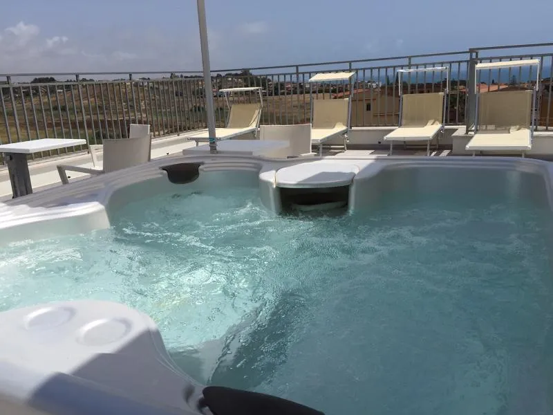 Terrace, Hotel Costazzurra Museum & Spa, Catania