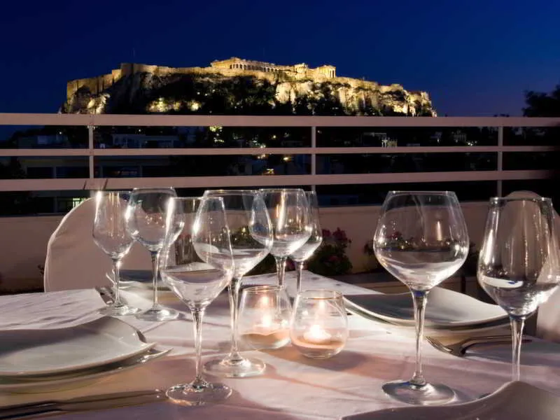 Restaurant, Magna Grecia Boutique Hotel, Athens