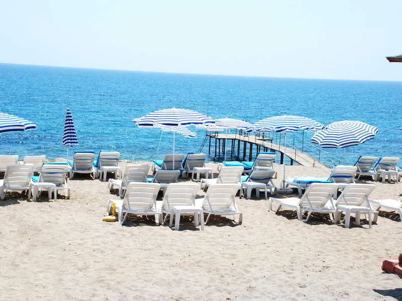 Beach, Blue Night, Antalya