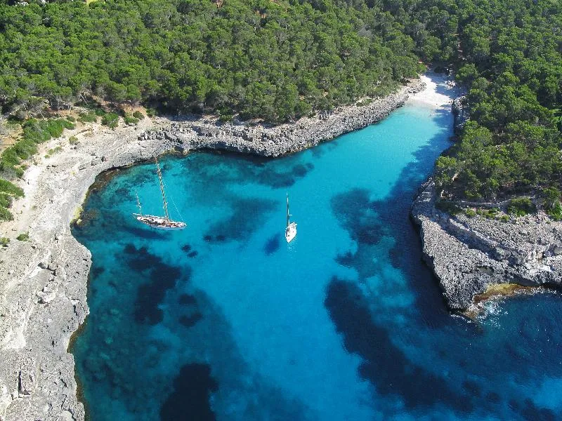 Beach, Hostal San Francisco - Cala d'Or, Majorca
