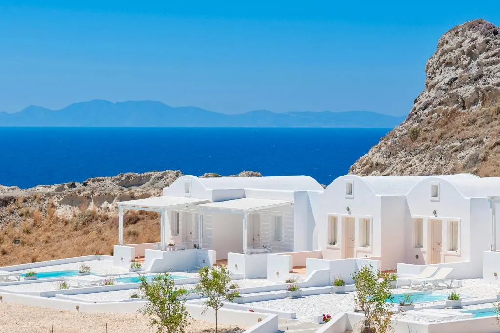 General view, Katharos Pool Villas, Santorini