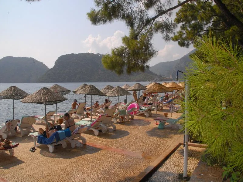 Beach, Marmaris Park Hotel, Dalaman