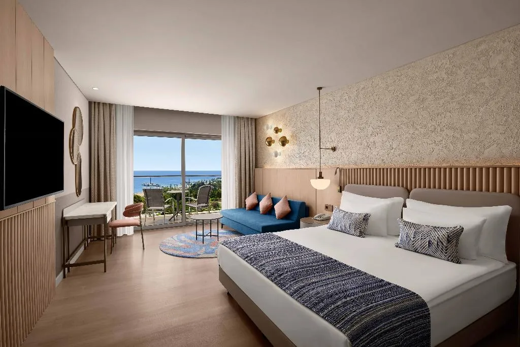 DOUBLE DELUXE SEA VIEW Room, Akra Sorgun Tui Blue Sensatori, Antalya