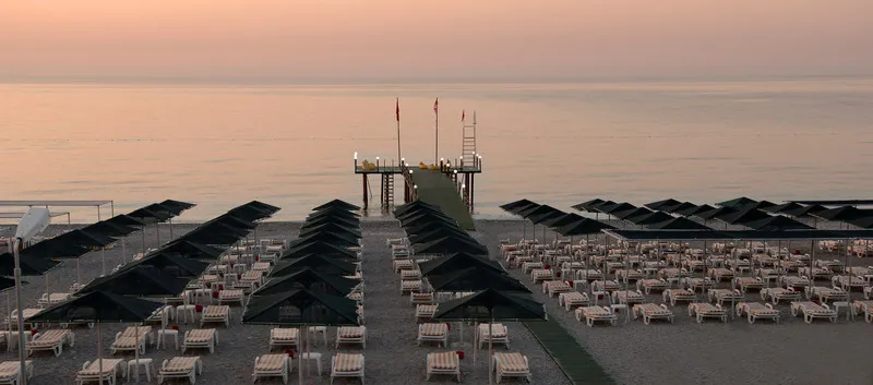 Beach, Zena Resort Hotel, Antalya