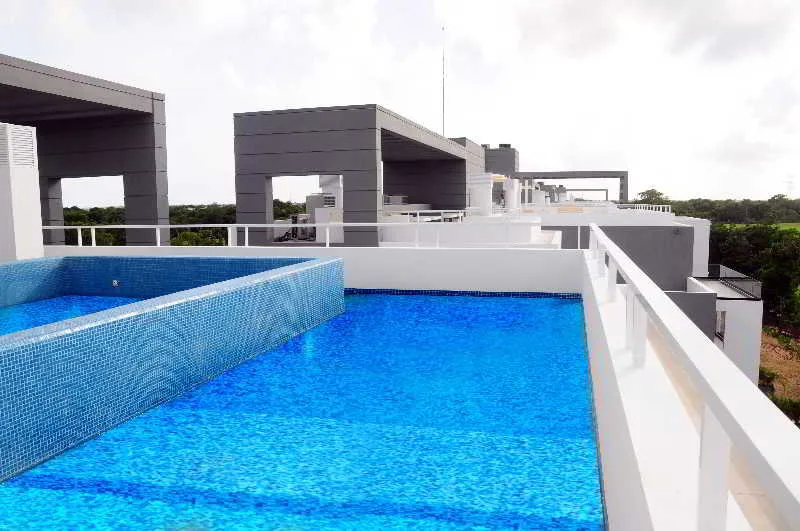 Terrace, Pure All Suites Riviera Maya, Playa Del Carmen