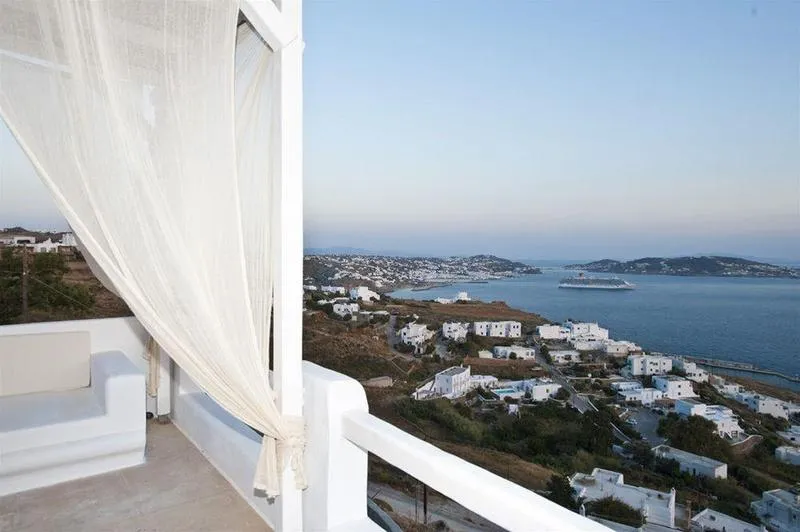 General view, La Maison Blanche, Mykonos