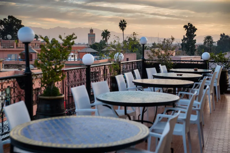 Terrace, Riad Omar, Marrakech