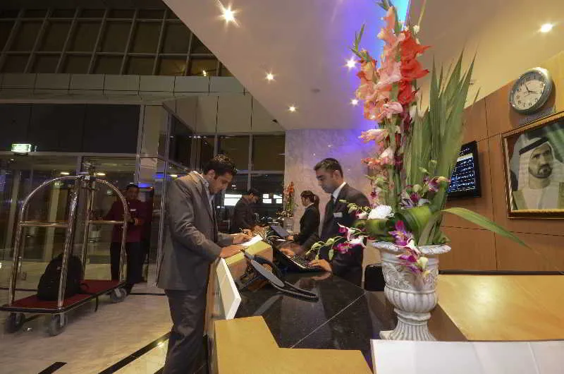 Lobby, Grand Midwest Reve Hotel apartment, Dubai