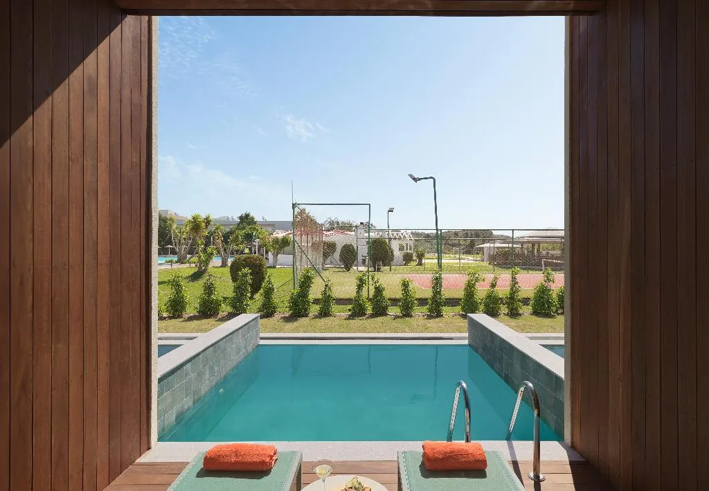 DOUBLE DELUXE WITH PRIVATE POOL Room, Leonardo Kolymbia Resort, Rhodes