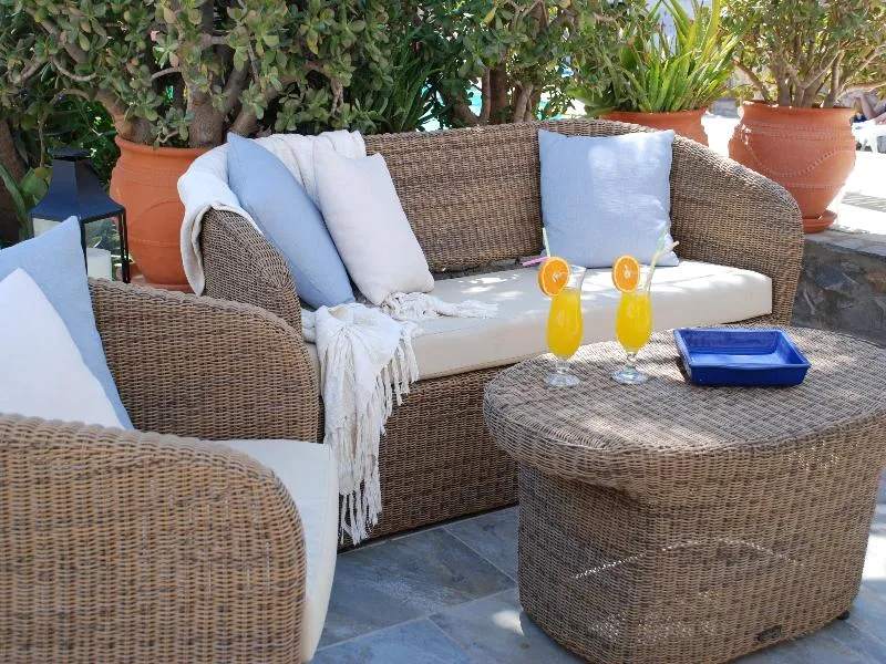 Terrace, Albatros, Crete