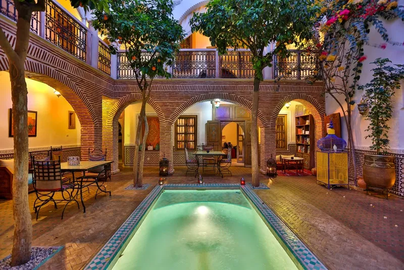 General view, Riad Fleur d'Orient, Marrakech