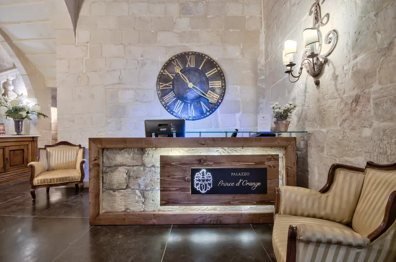 Lobby, Palazzo Prince D'Orange, Malta