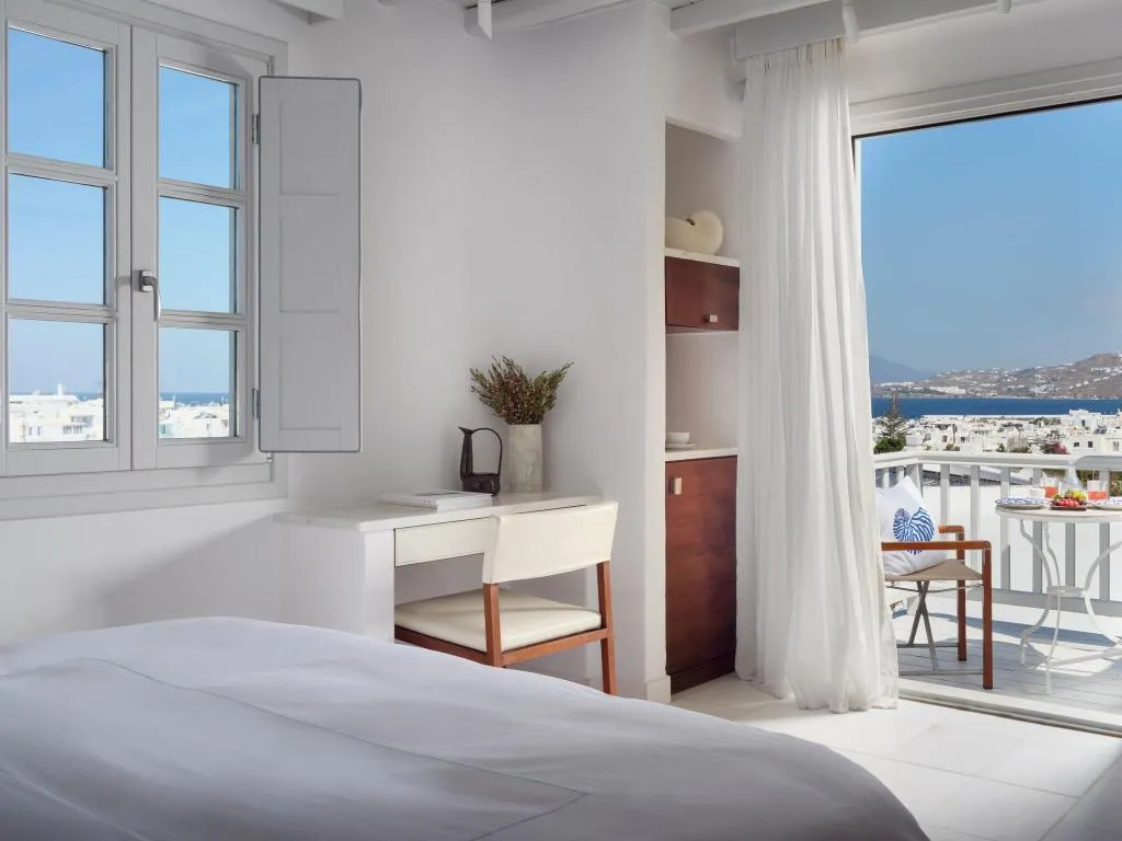 DOUBLE WITH VIEWS Room, Belvedere hotel, Mykonos