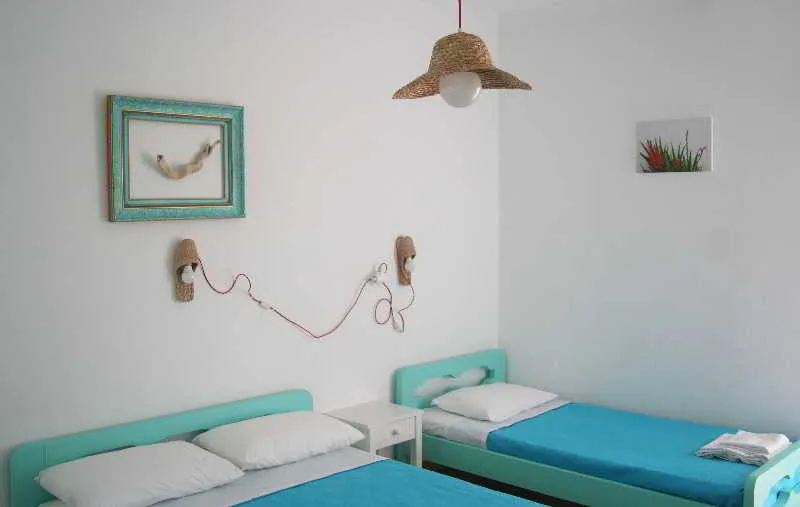 Room, Bluelife, Santorini
