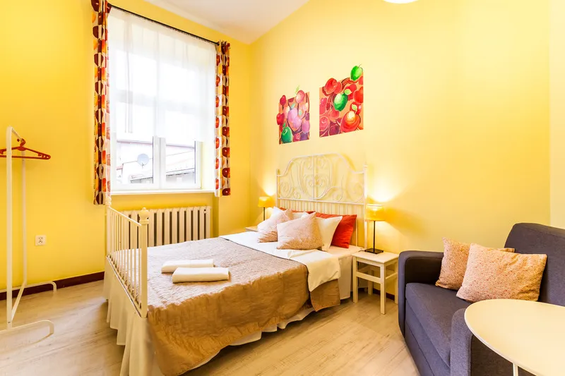 Double or Twin WITH SHARED BATHROOM Room, The Secret Garden Hostel, Krakow